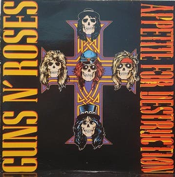 Guns N Roses - Appetite for Destruction Spain Misprint -, Nieuw in verpakking