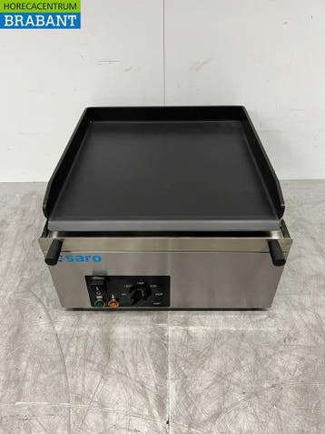 RVS Saro Grillplaat Bakplaat Glad 40 cm 230V Horeca, Ophalen of Verzenden, Nieuw zonder verpakking