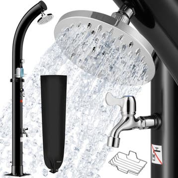 Buitendouche Bow Zwart 20L (Zwembaden, Sportartikelen), Verzenden, Nieuw