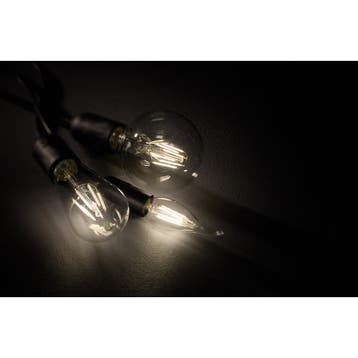 LED Lamp - Filament - Trion Globin - E27 Fitting - 8W - Warm, Ophalen of Verzenden, Nieuw, E27 (groot), Led-lamp