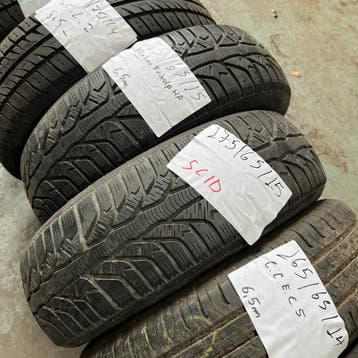 2 x Kleber Krisalp HP 175-65-15 Winterbanden 6,5mm, Gebruikt, 15 inch, 175 mm, Band(en)