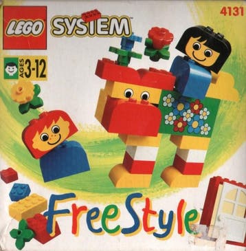 LEGO System Freestyle Building Set - 4131 - Vintage Set uit, Verzenden, Nieuw