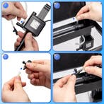 Aquarium Kit - 38.5x24x39 cm - 30L - Zwart - Nobleza, Dieren en Toebehoren, Vissen | Aquaria en Toebehoren, Verzenden, Zo goed als nieuw