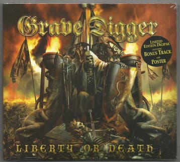 cd digi - Grave Digger - Liberty Or Death, Verzenden, Zo goed als nieuw