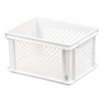 Fietskrat | Lastpak | 40 x 30 x 22 cm (26 liter, Wit), Verzenden, Nieuw, Lastpak