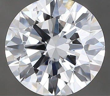 1 pcs Diamant (Natuurlijk) - 1.02 ct - Rond - D (kleurloos), Sieraden, Tassen en Uiterlijk, Edelstenen, Nieuw
