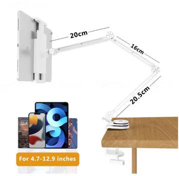 Verstelbare Tablet Houder Klem 360° Stand Bureau Bed, Verzenden, Nieuw