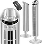 Torenventilator - Fluisterstil - Oscillatie - Zilver - KESSE, Verzenden, Zo goed als nieuw
