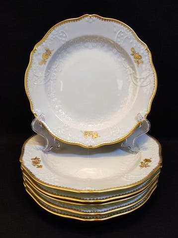 Meissen - Bord (6) - 6er Set Frühstücksteller/Dessertteller