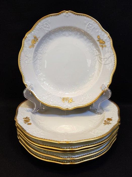 Meissen - Bord (6) - 6er Set Frühstücksteller/Dessertteller, Antiek en Kunst, Antiek | Meubels | Tafels