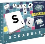 Scrabble Together - Bordspel - 2 jeux en 1 - Franstlig, Verzenden, Nieuw