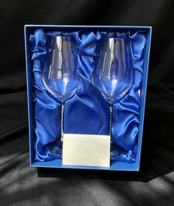Swarovski - Beker (2) - Kristal, Glas