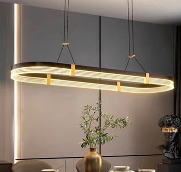 Moderne LED Hanglamp – Minimalistische Plafondlamp Eetkamer, Verzenden, Nieuw