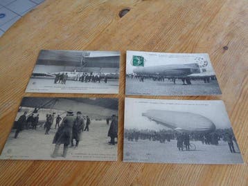 Frankrijk - Luchtschepen (ballonnen, luchtballonnen en, Gelopen