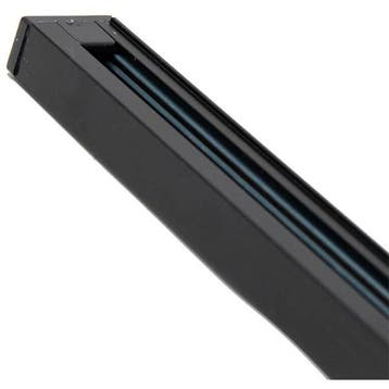 LED Spanningsrail/Railsysteem 1-Fase Aluminium Zwart 1m IP20, Ophalen of Verzenden, Nieuw, Overige fittingen