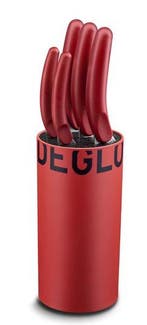 Luxe Messenblok met 5 Messen, Verzenden