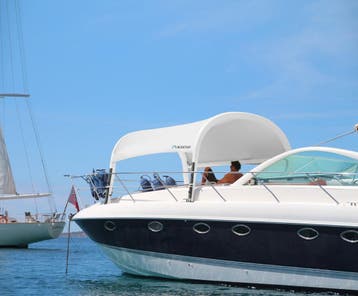 Decktent L opblaasbare Bimini - Wit, Ophalen of Verzenden, Nieuw, Overige typen, Motorboot