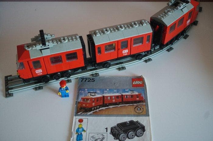 Lego Set - 7725 - Train - Electric Passenger Train, Kinderen en Baby's, Speelgoed | Duplo en Lego