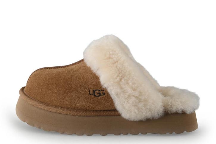 Ugg Pantoffels in maat 39 Bruin, Kleding | Dames, Schoenen, Bruin, Zo goed als nieuw, Pantoffels of Sloffen, Verzenden