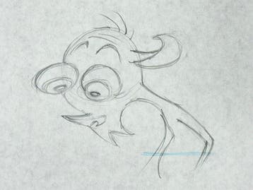 The Ren & Stimpy Show - 1 Originele animatietekening, van, Nieuw in verpakking