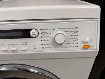 Miele Wasmachine LiquidWash W 5857 Gereviseerd, Refurbished, Ophalen of Verzenden, Voorlader, Kort programma
