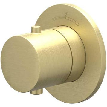 IVY Bond Afbouwdeel Inbouwthermostaat Symmetry met Rond, Ophalen of Verzenden, Nieuw