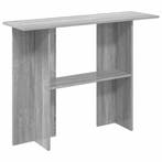 vidaXL Wandtafel Grijs sonoma 100 x 30 x 75 cm Bewerkt hout, Minder dan 50 cm, Verzenden, Nieuw, 75 cm of meer