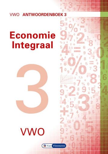 Economie Integraal vwo Antwoordenboek 3 9789462871489, Zo goed als nieuw