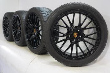 Porsche Cayenne Coupé 21 inch velgen Michelin Winterbanden O, Gebruikt, Velg(en), 21 inch, Winterbanden