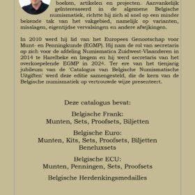 Catalogus van Belgische Numismatische uitgiften 1831-2026, Laurens Aernout, Nieuw, Ophalen of Verzenden, Catalogus