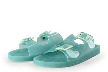 Colors of California Slippers in maat 40 Blauw, Kleding | Dames, Schoenen, Slippers, Zo goed als nieuw, Colors of California, Verzenden