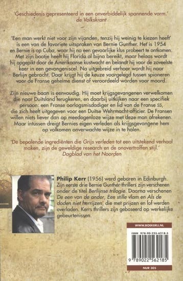 Grijs verleden / Bernie Gunther 9789022562185 Philip Kerr, Boeken, Thrillers, Verzenden, Gelezen, Philip Kerr