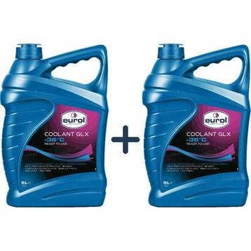 Eurol Aanbieding: 2X Koelvloeistof -36C Glx 5L, Verzenden, Nieuw