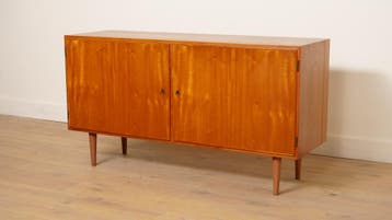 Vintage dressoir | Deens | Teak | | Hundevad | 138 cm, Ophalen of Verzenden, Nieuw