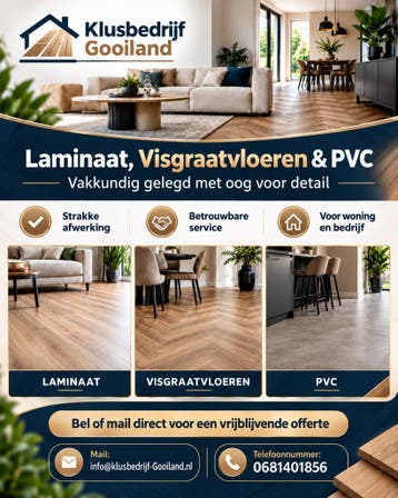 Laminaatlegger vloerlegger pvc visgraat, Garantie, Laminaat of Parket