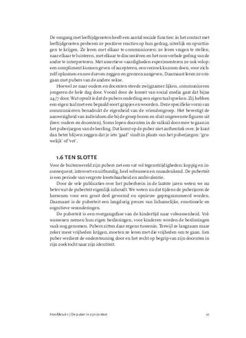 Effectief en affectief lesgeven aan pubers 9789401414814, Zo goed als nieuw