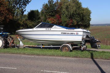 Veiling: Speedboot Renken Classic 1700 Benzine 1991 met trai, Ophalen, Gebruikt, Benzine