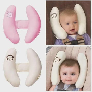 Baby Hoofd en Neksteun Kussen voor Autostoel & Kinderwagen -, Verzenden, Nieuw