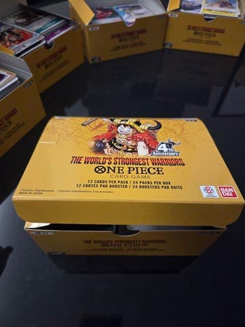 Bandai - 8 Booster box - One Piece, Hobby en Vrije tijd, Nieuw