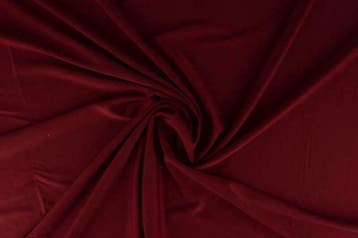 Lycra stof - Bordeaux rood - Per 10 of 50 meter, Overige materialen, 120 cm of meer, Ophalen of Verzenden, Rood