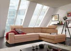 Hoekbank Raalte - hoekbanken - Beige, Nieuw, 150 cm of meer, Stof, 250 tot 300 cm