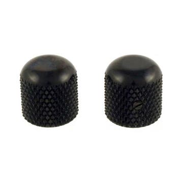 Allparts MK0110003 zwarte dome knoppen - 2 stuks, Ophalen of Verzenden, Nieuw