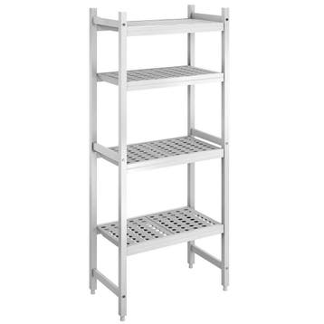 GGM Gastro | Aluminium/kunststof stelling - 651x1685mm - |, Verzenden, Nieuw in verpakking