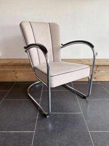Design 2.0 , Gispen fauteuils tegen scherpe prijzen, Huis en Inrichting, Fauteuils, Ophalen of Verzenden, Zo goed als nieuw, Leer