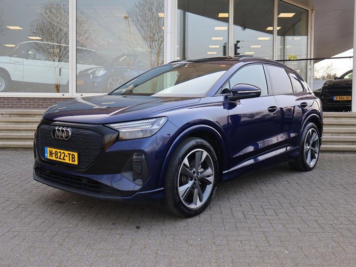 Zakelijke Lease |  Audi Q4 e-tron 35 LAUNCH EDITION ADVANCED, Auto's, Audi, Lease, Zwart, Automaat, SUV of Terreinwagen, Overige kleuren