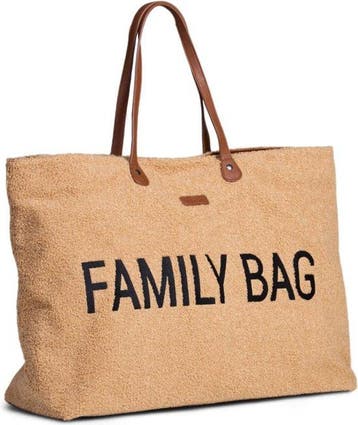 Childhome - FAMILY BAG VERZORGINGSTAS - Teddy Bruin, Kinderen en Baby's, Luiertassen, Verzenden, Nieuw