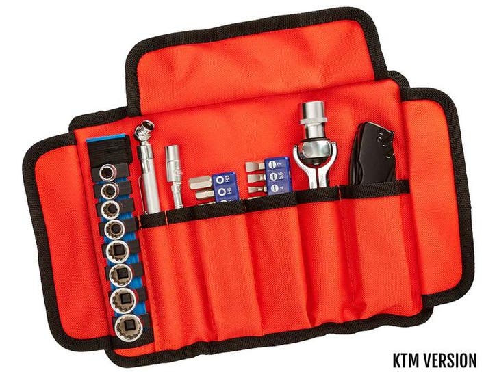 Motohansa Pro compact 38 pc tool kit KTM versie, Fietsen en Brommers, Fietsaccessoires | Fietsgereedschap, Nieuw, Verzenden