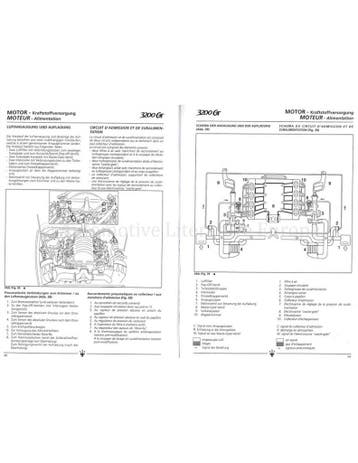 1999 MASERATI 3200GT WERKPLAATSHANDBOEK MOTOR