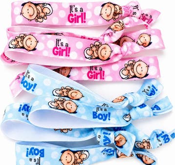 Set met 1 cap Mom licht roze en en 1 cap Dad licht blauw, Ophalen of Verzenden, Nieuw, Versiering, Geboorte of Huwelijk