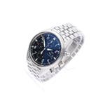 IWC Pilots Chronograph 41mm IW371704; Automatisch Heren..., Ophalen of Verzenden, Zo goed als nieuw, Leer, Overige merken